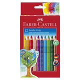 Faber-Castell Colour Pencils with Jumbo Grip Set of 12