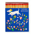 Matchbox with decorative design and 'Luxury Matches' text on a white background