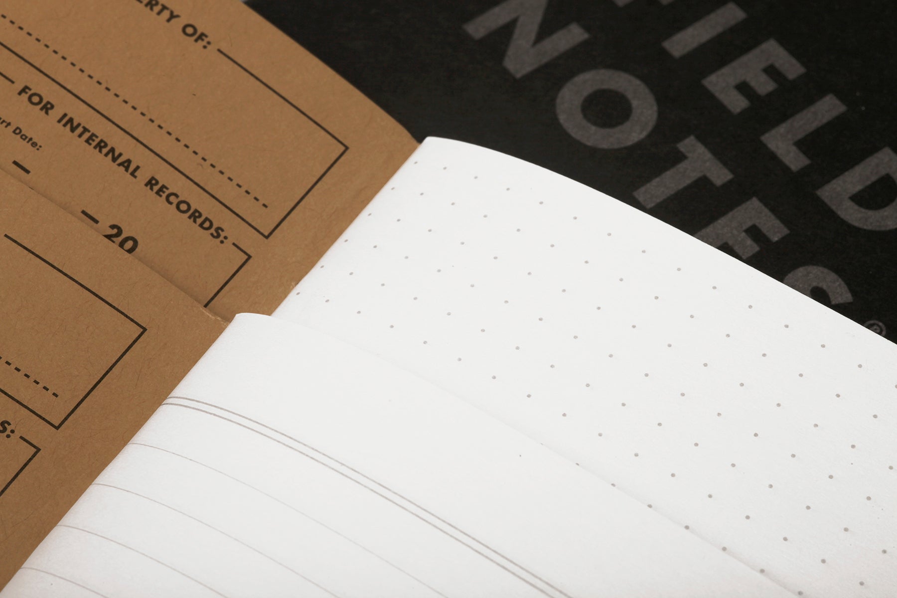 Field Notes Pitch Black Memo Pack 2