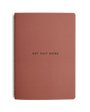 Get Shit Done Notebook A6 Clay