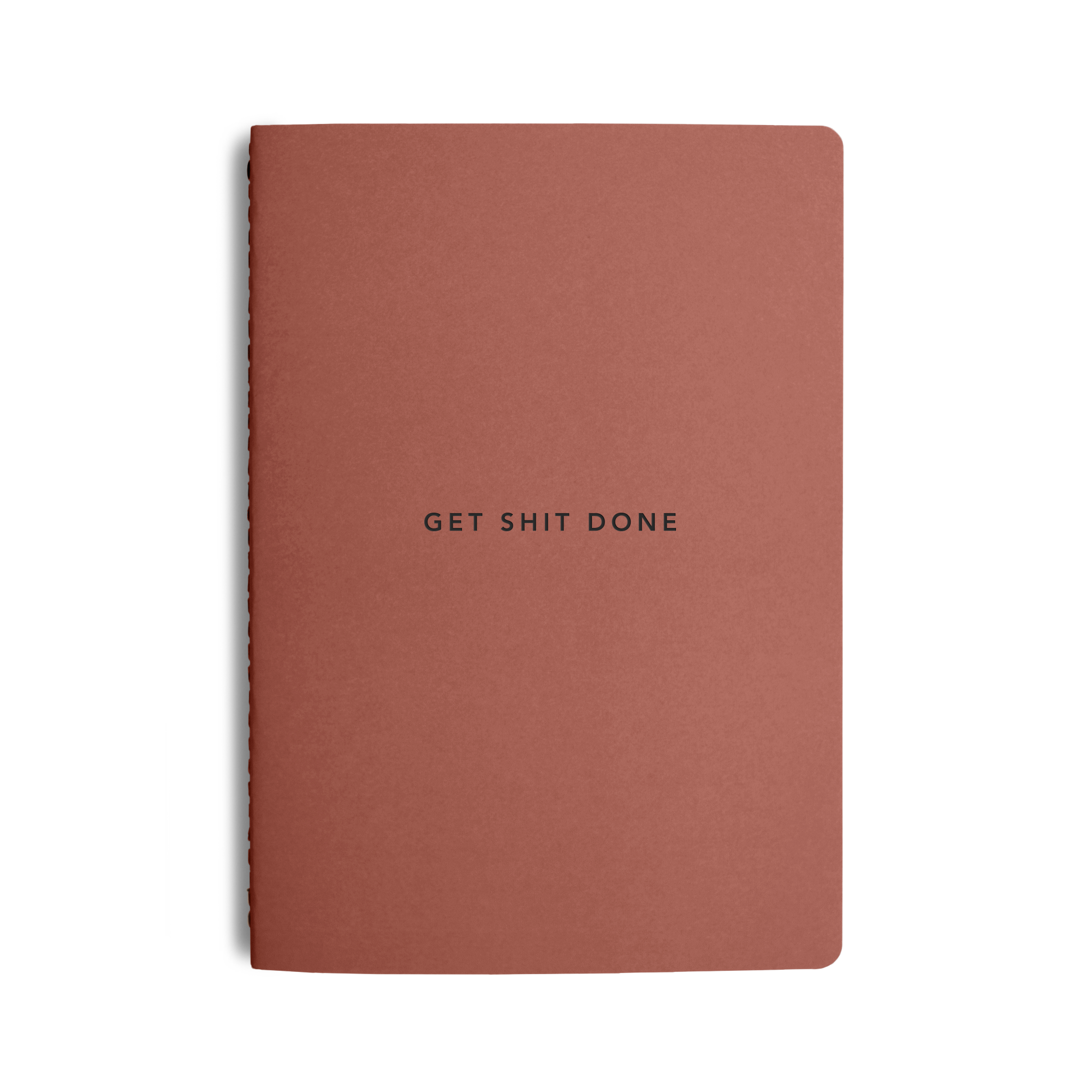 Get Shit Done Notebook A6 Clay