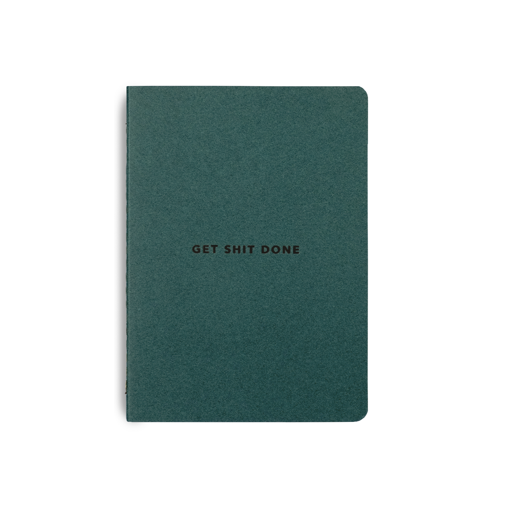 Get Shit Done Notebook A6 Green