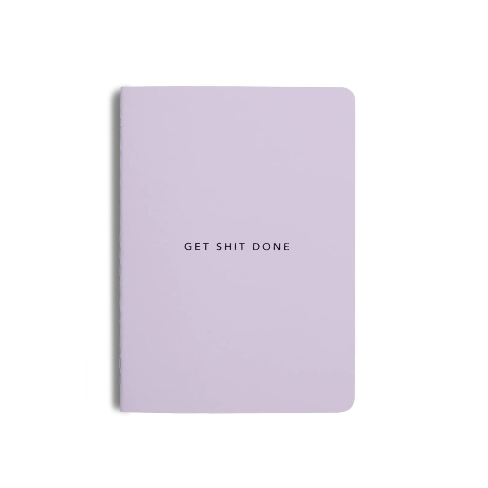 Get Shit Done Notebook A6 Lilac