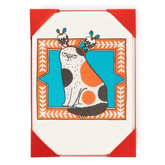 Grumpy Cat Christmas Card Pack of 5 (A6)