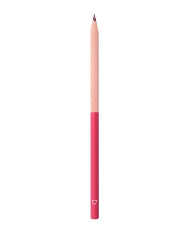 Half-Dipped Coloured Pencil