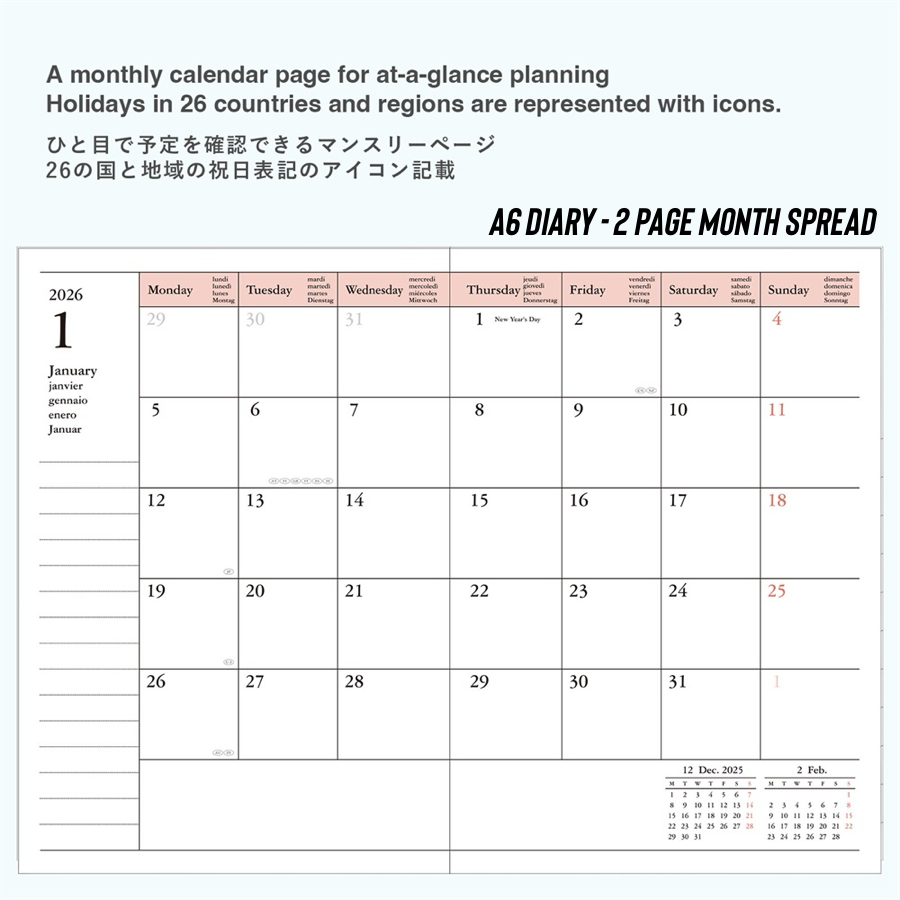 Mountains Weekly Diary 2026