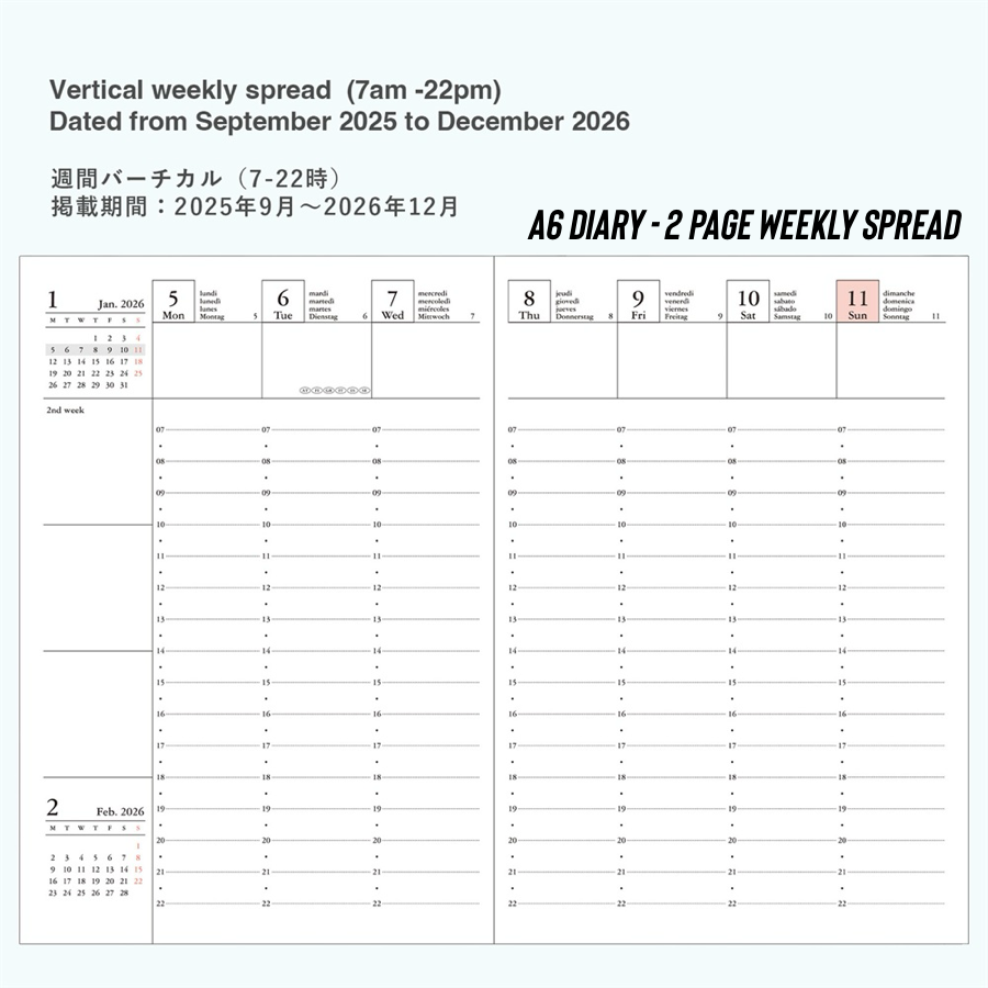 Mountains Weekly Diary 2026