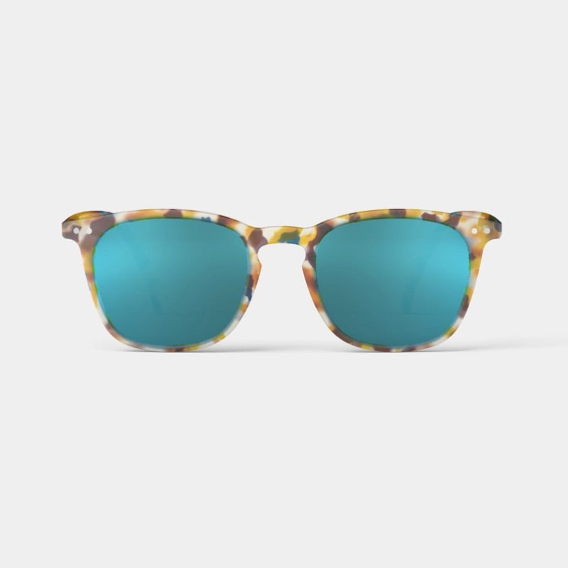 IZIPIZI Mirror Lenses Sunglasses E - Blue Tortoise