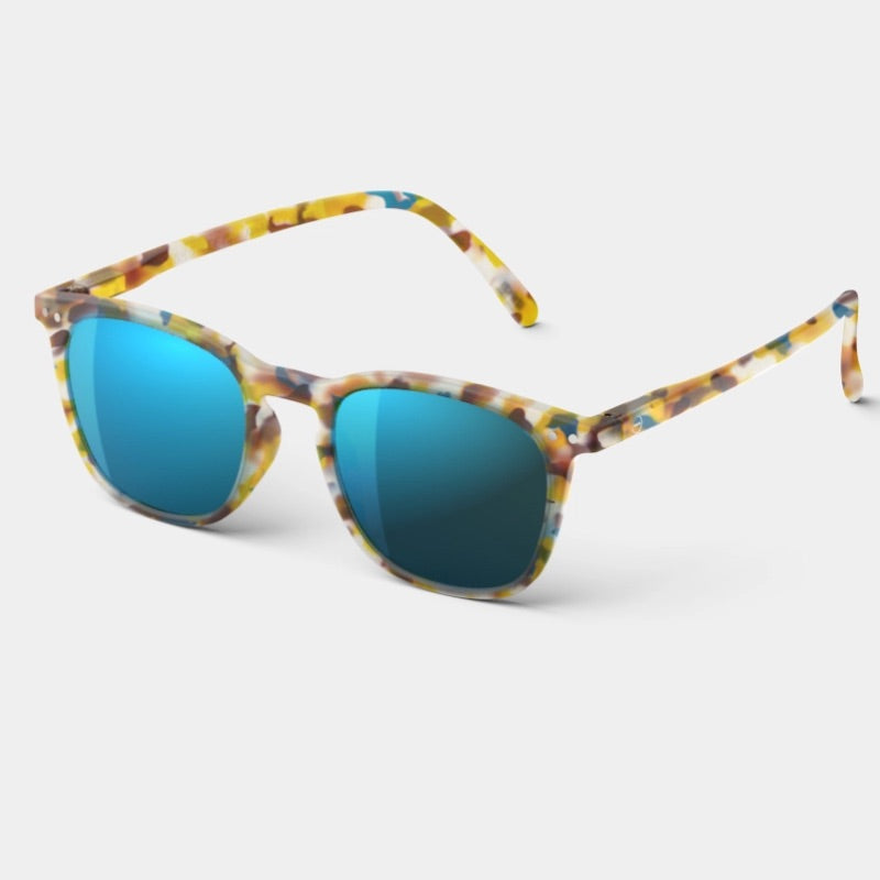 IZIPIZI Mirror Lenses Sunglasses E - Blue Tortoise