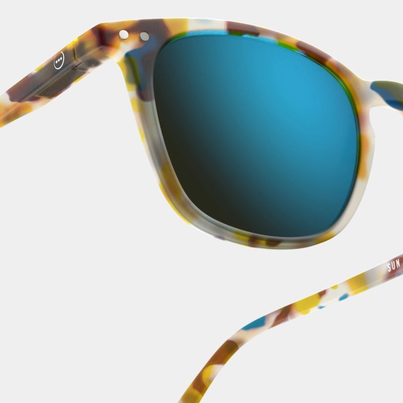 IZIPIZI Mirror Lenses Sunglasses E - Blue Tortoise