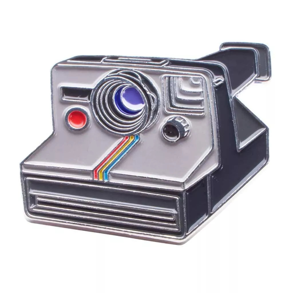 Instant Camera Pin Badge