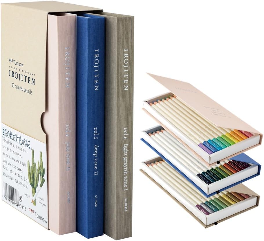 Irojiten Colour Dictionary Pencils: Woodlands Vol 4, Vol 5, Vol 6