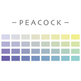 Fan Sticker Set: Peacock