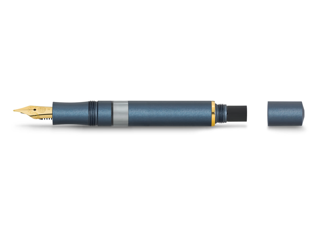 Kaweco Piston AL Sport Fountain Pen Navy