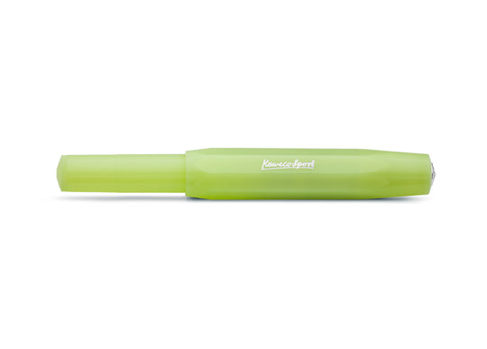 Kaweco Frosted Fountain Pen Fine Lime