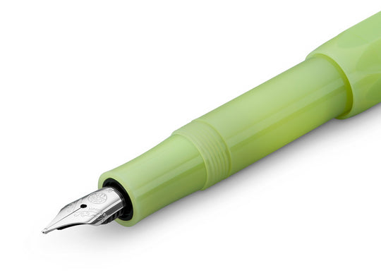 Kaweco Frosted Fountain Pen Fine Lime