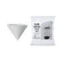 Kinto coffee filter and packaging on a white background