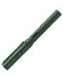 Green pen on a white background