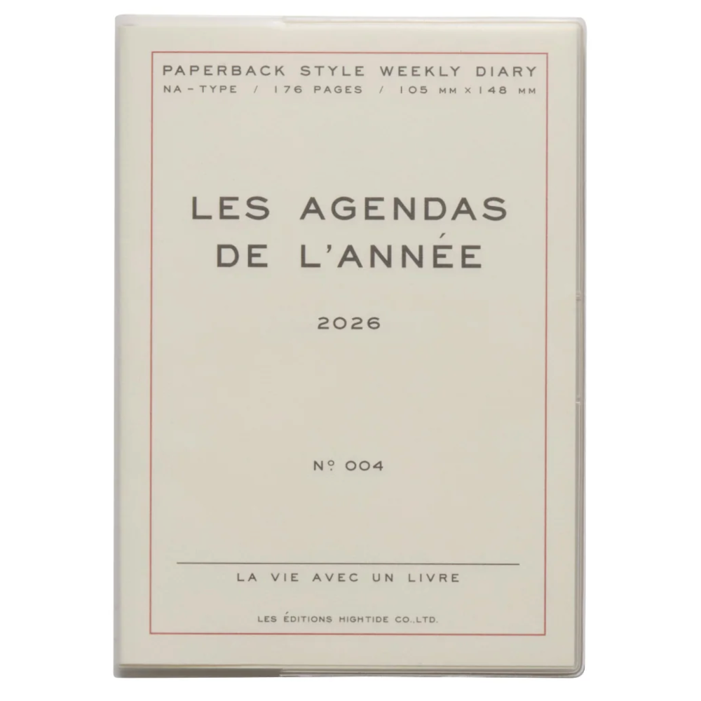 Les Agendas De l'Annee Weekly Diary 2026 - Various Colours