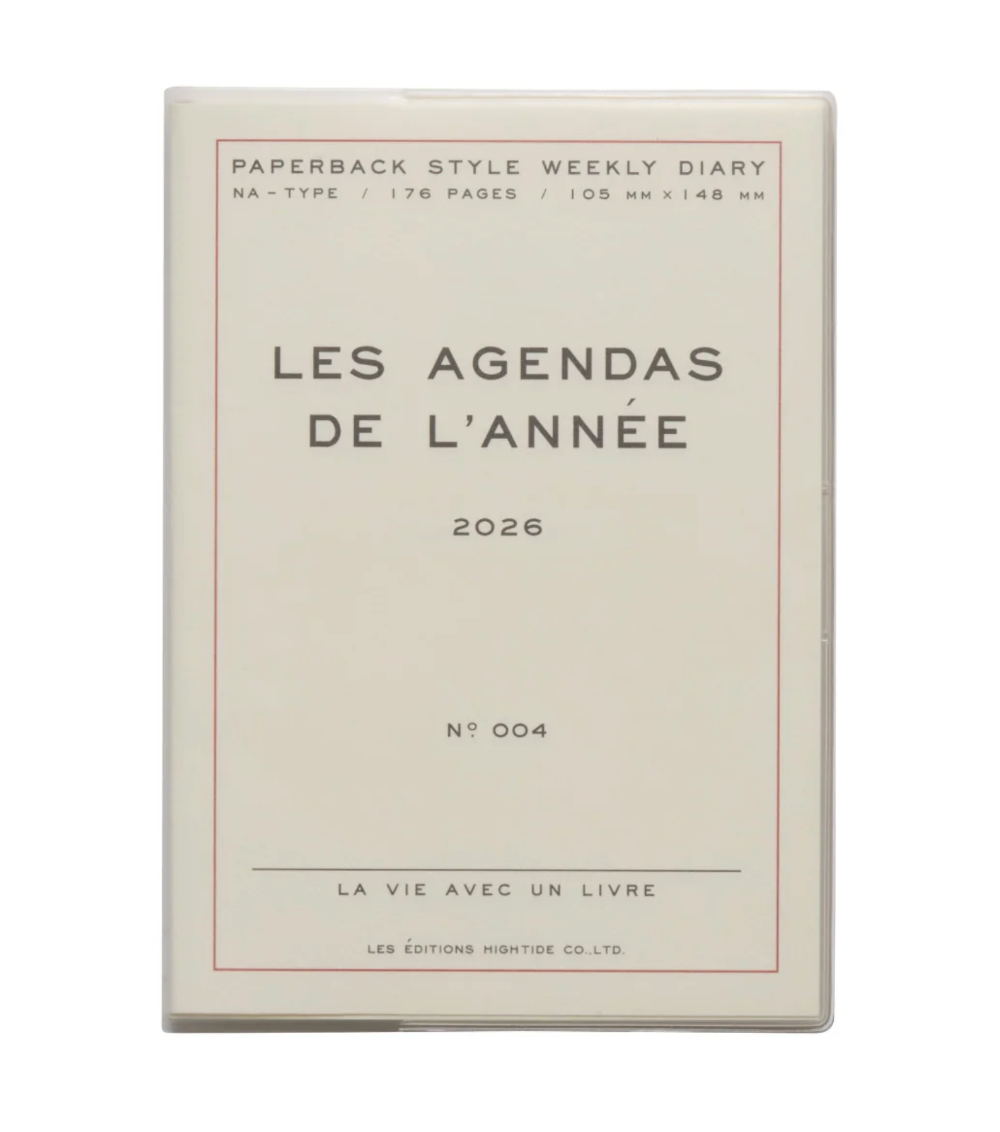 Les Agendas De l'Annee Weekly Diary 2026 - Various Colours