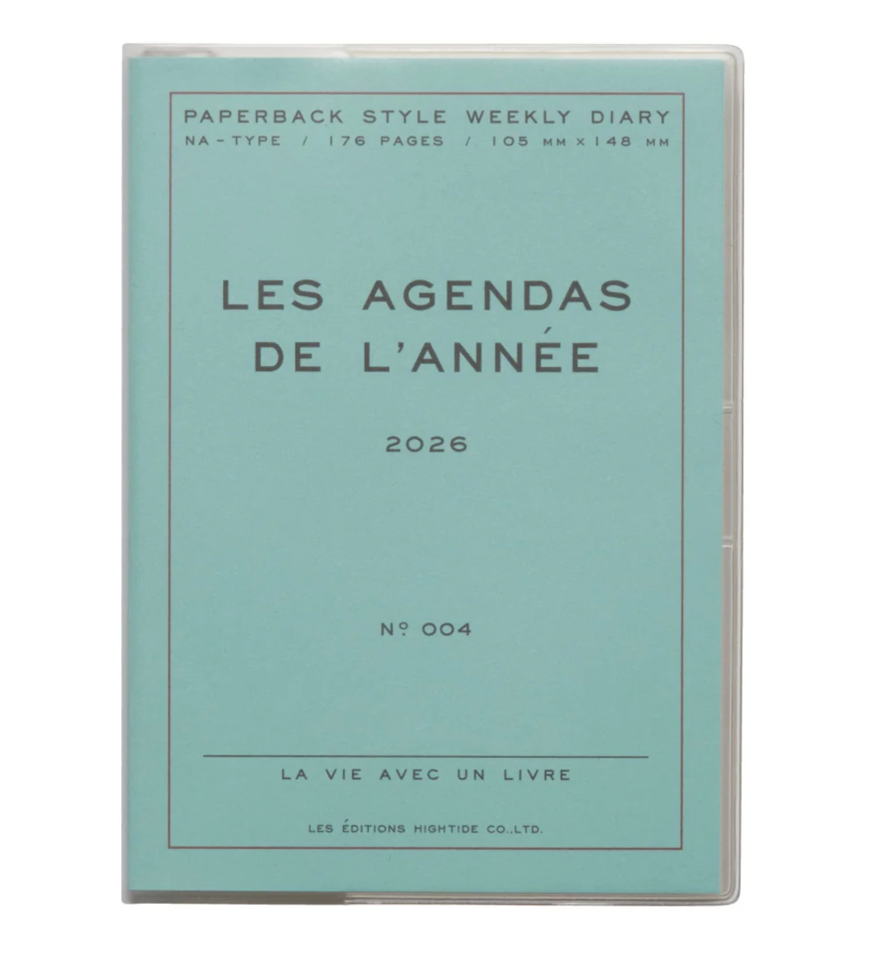 Les Agendas De l'Annee Weekly Diary 2026 - Various Colours
