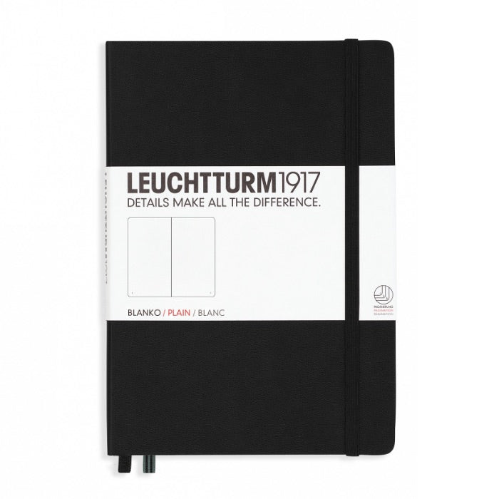 Black Medium Softcover Notebook