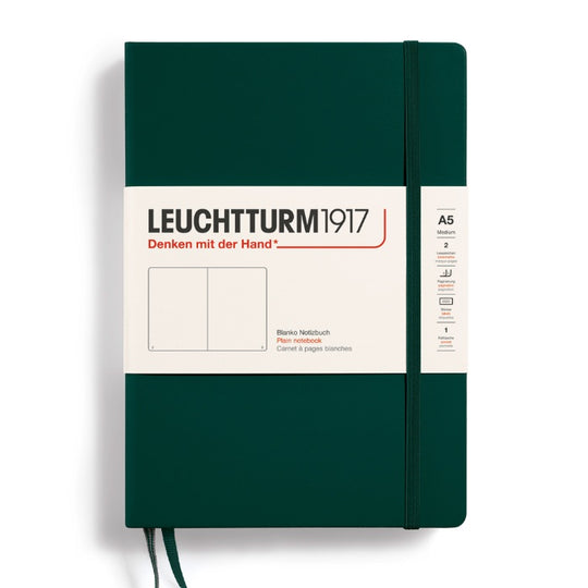Forest Green Medium Hardcover Notebook
