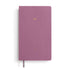 Purple notebook with '2027' printed on it against a white background