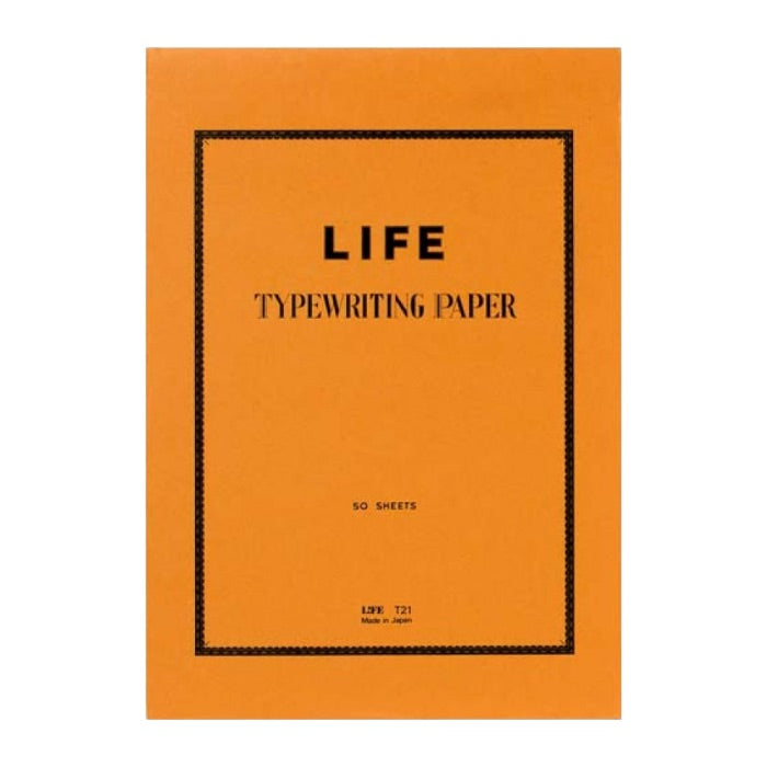 Life Typewriter Paper
