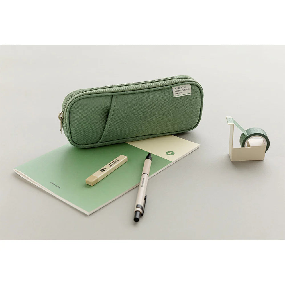 LiveWork Cordura Pencil Case Sage