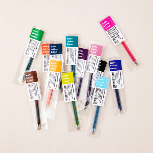 4-Colour Gel Pen Refills