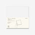 MD Paper Clear Vinyl Notebook Cover A5 Square