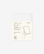 MD Paper Clear Vinyl Notebook Cover A7
