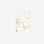 MD Paper Clear Vinyl Notebook Cover A7