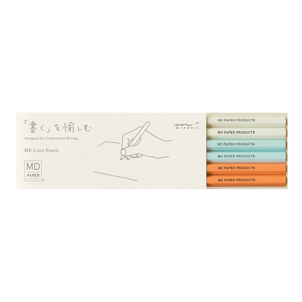 MD Paper Colour Pencil Set