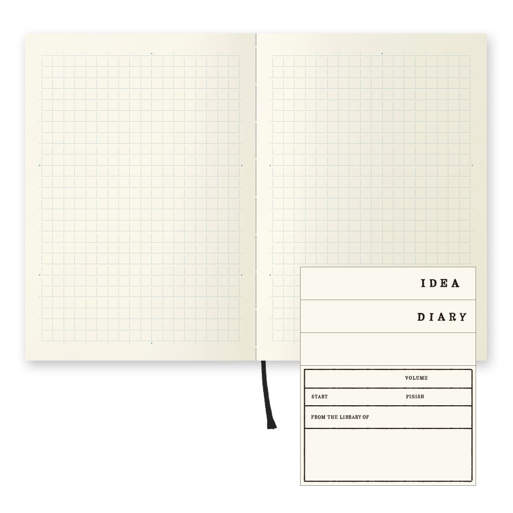 MD Paper Notebook Small A6 Grid