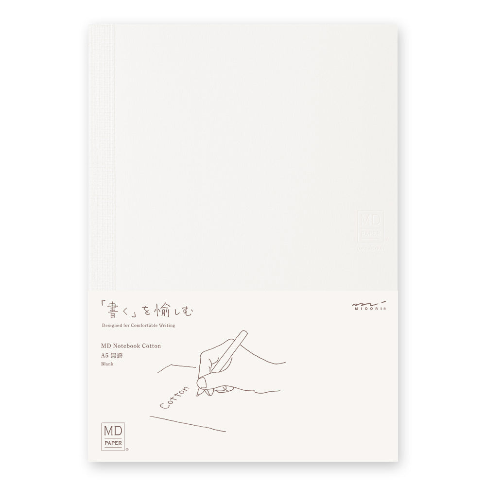 MD Paper Notebook Cotton A5