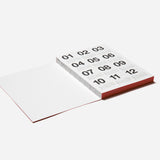 Basic Planner 2025 Red 2349