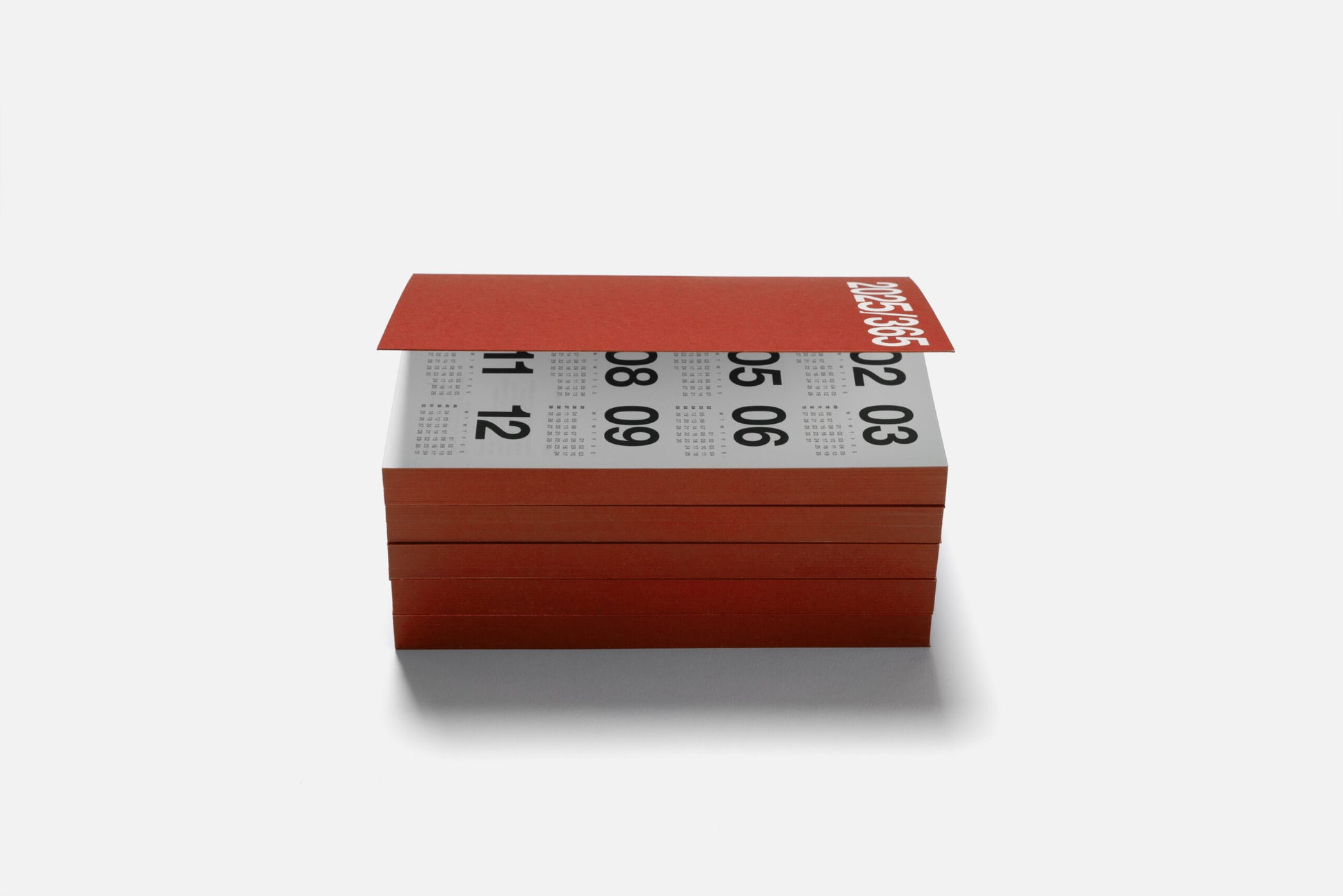 Marjolein Delhaas 2025 Basic Planner 365 - Brick Red