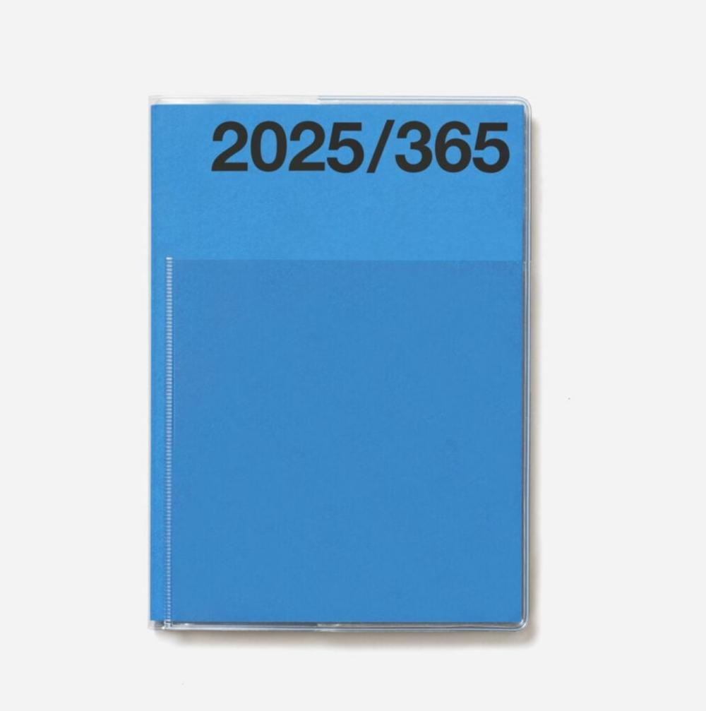 Marjolein Del haas 2025 Planner B 292 front cover Blue