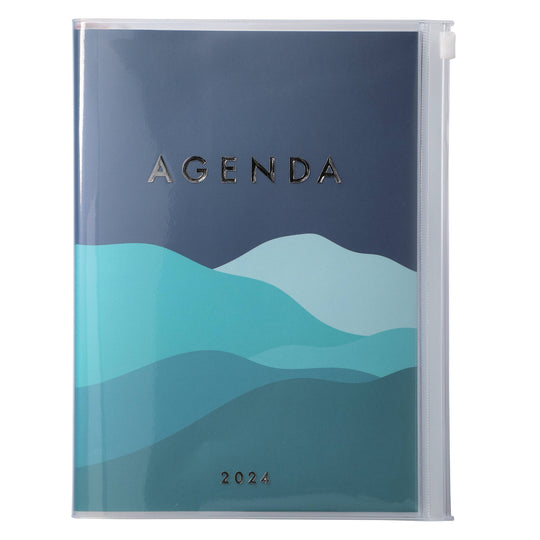 Mark's Inc Mountain A5 Wallet Diary 2024