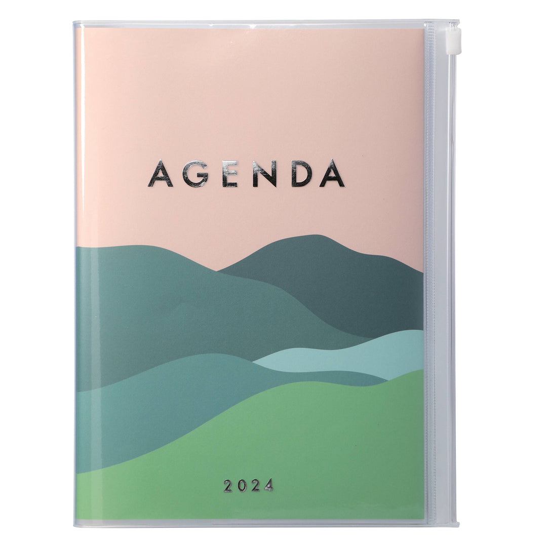 Mark's Inc Mountain A5 Wallet Diary 2024
