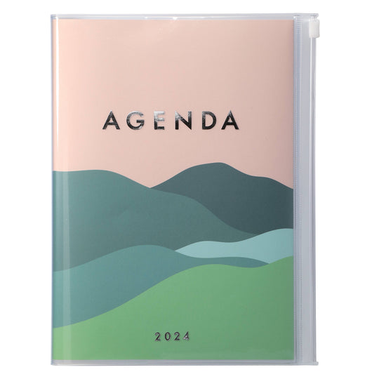 Mark's Inc Mountain A5 Wallet Diary 2024