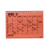 Marks Inc Small Calendar 2025 Orange