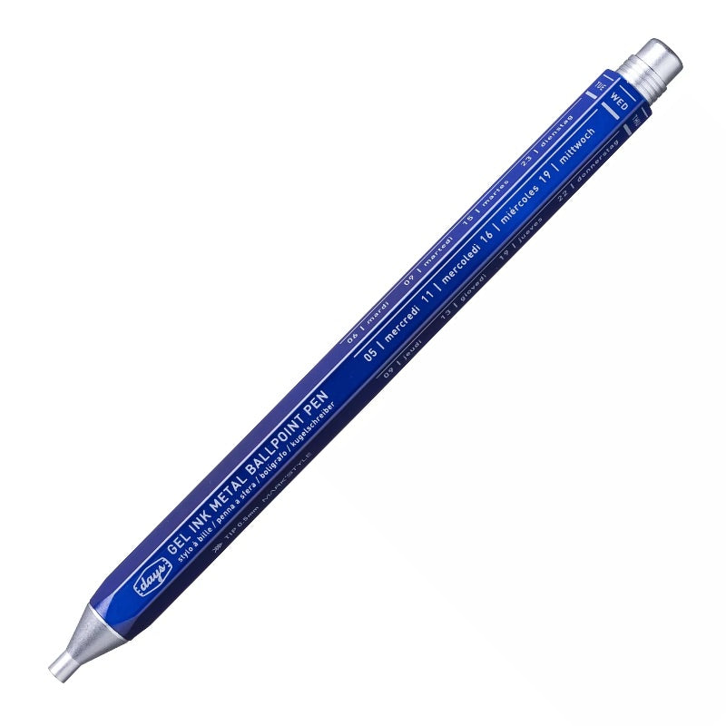 Marks Tokyo Edge Metal Days Gel Pen Navy