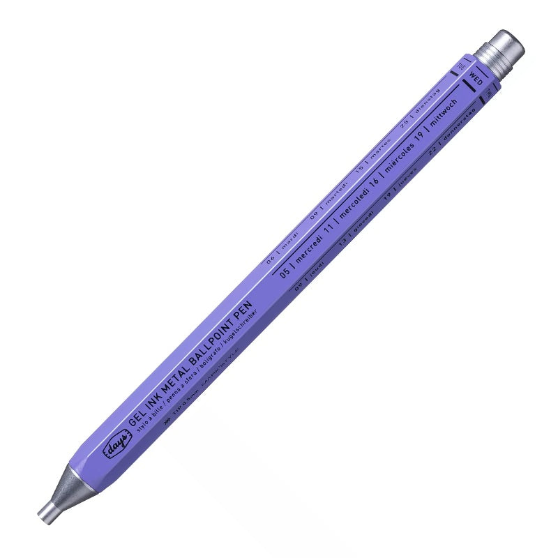 Marks Tokyo Edge Metal Days Gel Pen Purple