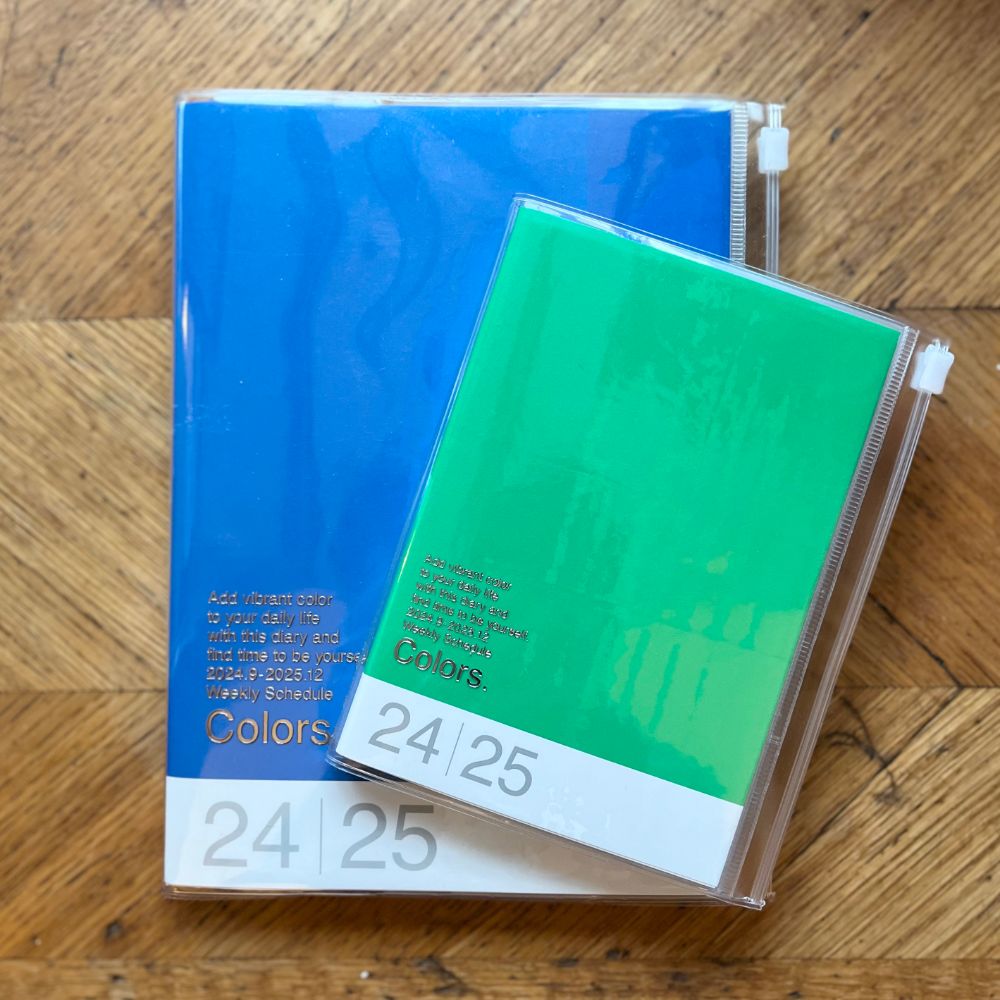 Mark's Tokyo Edge Colors A5 & A6 Weekly Diary 2025 - Various Colours