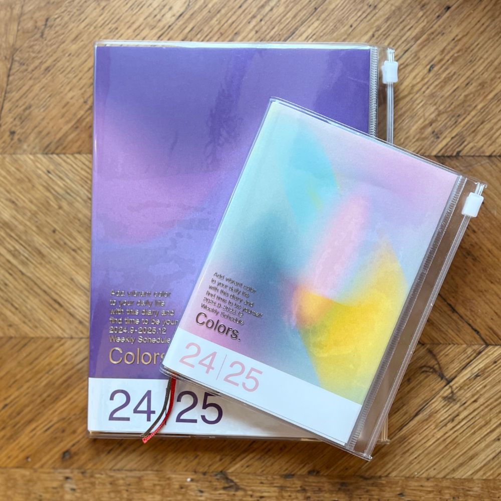 Mark's Tokyo Edge Gradient A5 & A6 Weekly Diary 2025 - Various Colours