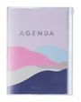 2026 agenda with colorful abstract design on a white background