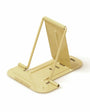Metal Gadget Stand Beige on a white background
